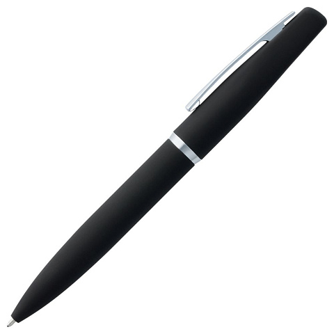 Ручка шариковая Bolt Soft Touch, черная - рис 3.