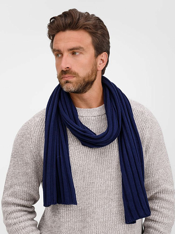 Шарф Metelitsa, темно-синий (сапфир) - рис 8.