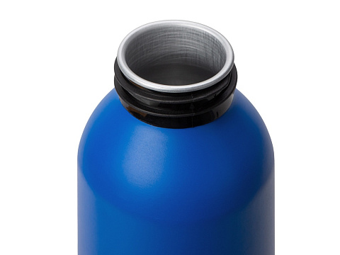 Алюминиевая бутылка для воды с ручкой Plain Alu, 650 мл, синий - рис 2.
