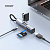 USB-хаб 7 в 1 USB-C - USB-A3.0 + 2хUSB-C + USB-C PD100Вт + HDMI + SD + microSD, серый, Deppa - миниатюра - рис 5.