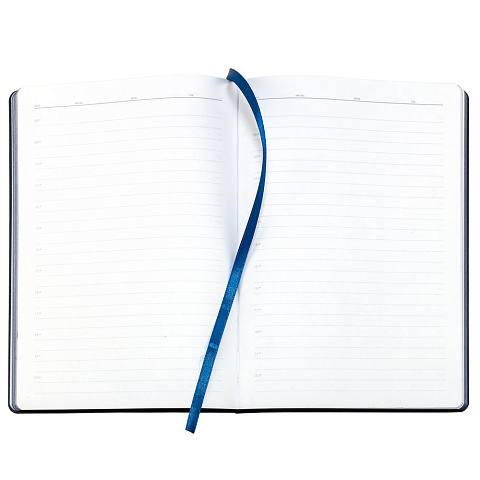 Ежедневник Bookmark, недатированный, черный с синим - рис 8.