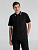 Рубашка поло мужская с контрастной отделкой Practice 270 черная - миниатюра - рис 5.