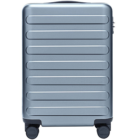 Чемодан Rhine Luggage, серо-голубой - рис 4.
