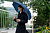 Зонт складной Ribbo, темно-синий - миниатюра - рис 9.