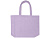 Пляжная эко-сумка Siam объемом 13 л из переработанной махровой ткани, сертифицированной GRS - Lilac - миниатюра - рис 2.