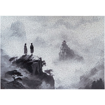 Деревянный пазл Serenity