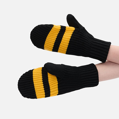 Варежки Winwear, черные - рис 3.