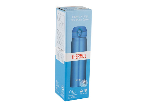 Термос из нерж. стали тм THERMOS JNL-602-MTBK 0.6L, черный - рис 3.