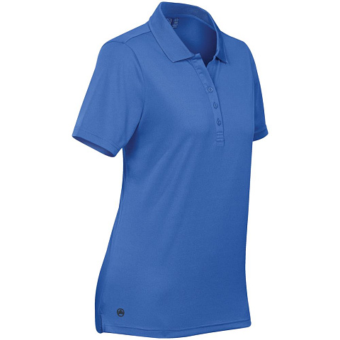 Рубашка поло женская Eclipse H2X-Dry, синяя - рис 3.