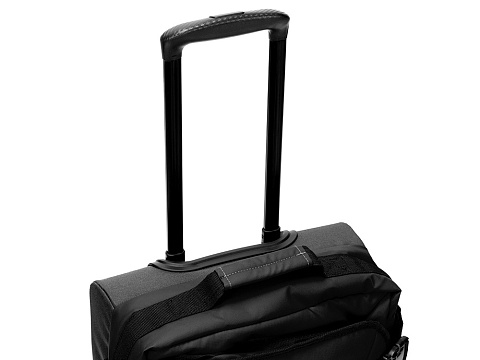 Сумка на колесах TORBER Mobi, черный, полиэстер 900D с PU покрытием, 47 х 34 х 21,5 см, 32 л - рис 5.