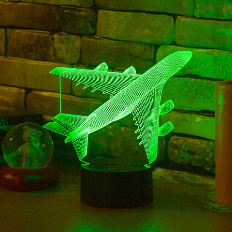 3D светильник Самолёт - рис 2.
