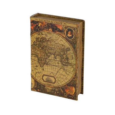 Подарочная коробка "Карта мира" (36х24 см) - рис 3.