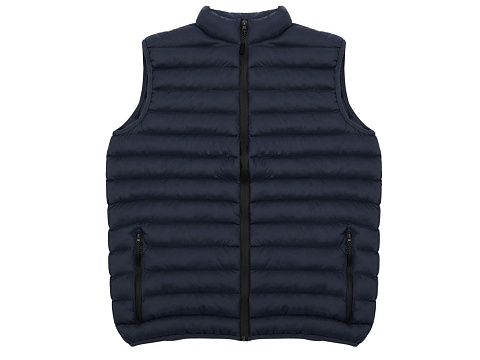Стеганый жилет Uniqloud, темно-синий - рис 3.