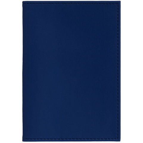 Обложка для паспорта Shall, синяя - рис 2.