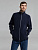 Куртка флисовая мужская Twohand, темно-синяя - миниатюра - рис 5.