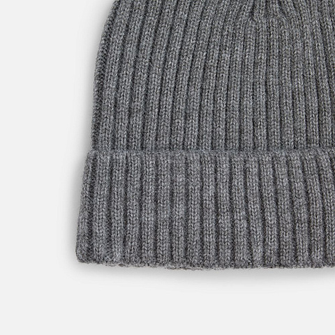 Шапка Laconi, темно-серый меланж - рис 3.