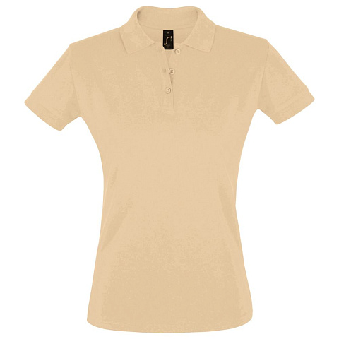 Рубашка поло женская Perfect Women 180, песочная