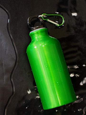 Бутылка для спорта Re-Source, зеленая - рис 4.