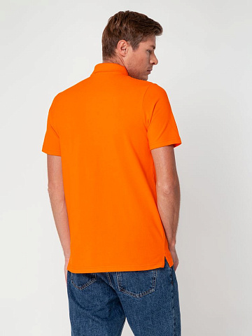 Рубашка поло Virma Light, оранжевая - рис 8.