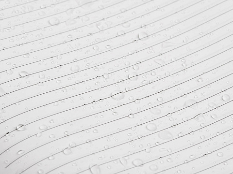 Блокнот из моющегося крафта и каменной бумаги А5 Fleekstone, гибкая обложка, белый - рис 6.