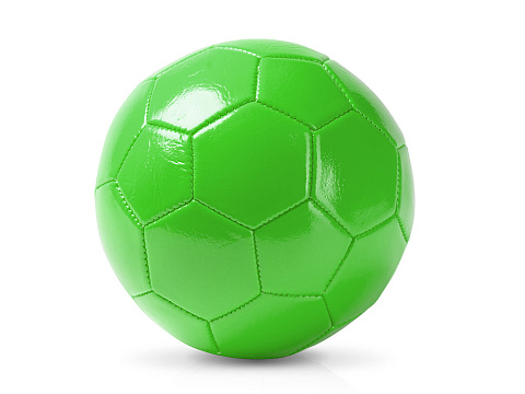 Футбольный мяч FABIO 2-го размера из искусственной кожи, папоротник