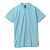 Рубашка поло мужская Spring 210, бирюзовая - миниатюра - рис 2.
