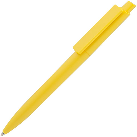 Ручка шариковая Crest, желтая - рис 2.