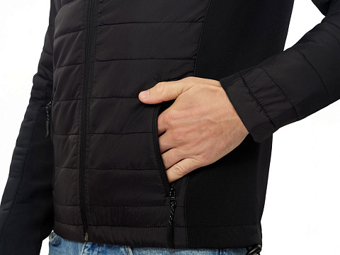 Куртка утепленная Racer мужская, черный - рис 6.