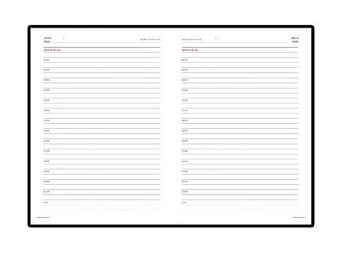 Ежедневник недатированный А6+ Velvet, зефирный мятный - рис 2.