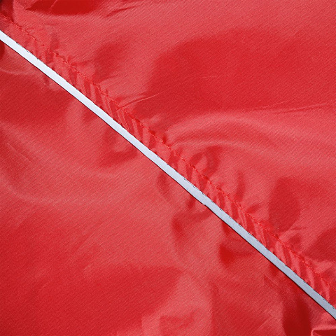 Дождевик-анорак со светоотражающими элементами Alatau Blink, красный - рис 5.