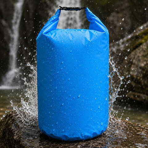 Водонепроницаемая сумка DRYBAG, синий - рис 3.