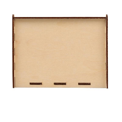 Деревянная подарочная коробка "Лист" (31х15 см) - рис 6.