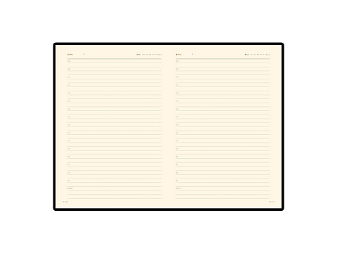 Ежедневник недатированный А5 Parliament, синий - рис 2.