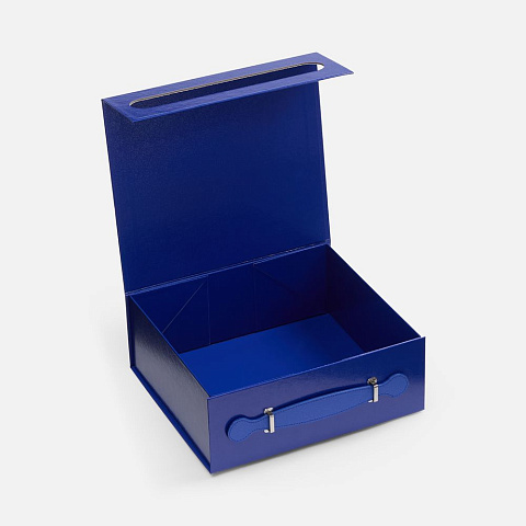 Коробка складная Holdfold, S, синяя - рис 4.