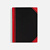 Блокнот Accenti Mini, черный с красным - миниатюра - рис 3.