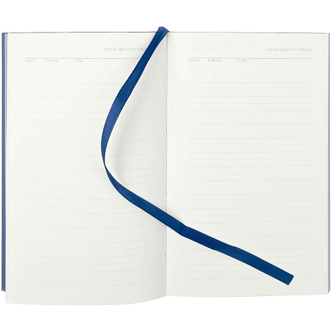 Ежедневник Flat Mini, недатированный, синий - рис 6.