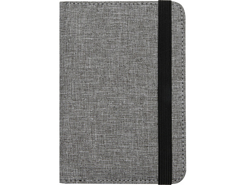 Ross Держатель паспорта с RFID-защитой из переработанного PET-пластика, сертифицированного согласно GRS - Серый яркий - рис 2.