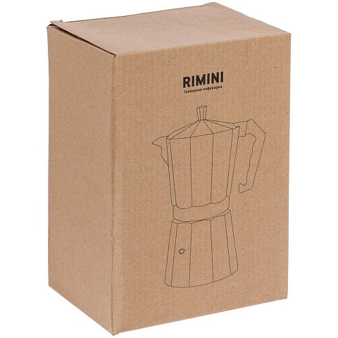 Гейзерная кофеварка Rimini, в коробке - рис 6.