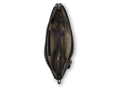 Ключница BUGATTI Elsa, чёрная, воловья кожа/полиэстер, 12,5х0,5х7 см - рис 4.