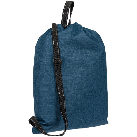 Рюкзак-мешок Melango, темно-синий - рис 2.