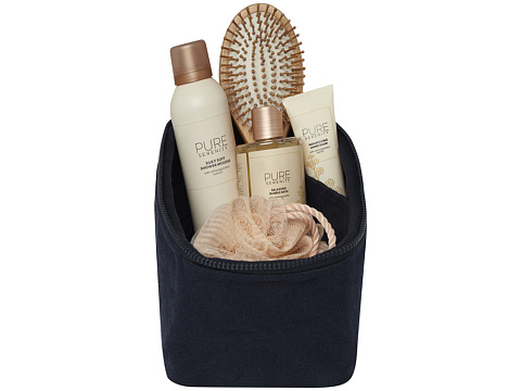 Органайзер для туалетных принадлежностей из переработанного материала Pack 500 г/м² Aware™ - Темно - синий - рис 3.