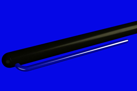 Шариковая ручка GrafeeX в чехле, черная с синим - рис 3.