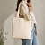Cумка хозяйственная Bagsy middi 120 г/м², бежевый - миниатюра - рис 6.