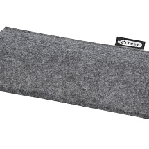 Чехол для очков Felta из материалов, переработанных согласно стандарту GRS, средне-серый