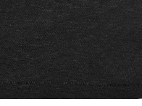 Футболка из джерси с протяжками Portofino унисекс, черный - рис 13.