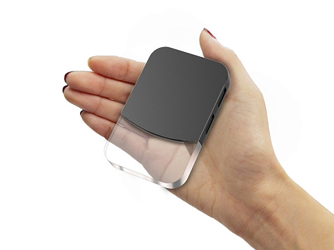 USB хаб Mini iLO Hub, черный - рис 5.