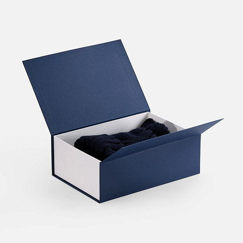 Коробка Bicolor Case, белая с синим - рис 4.