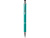 Ручка металлическая шариковая Legend, бирюзовый - миниатюра - рис 2.