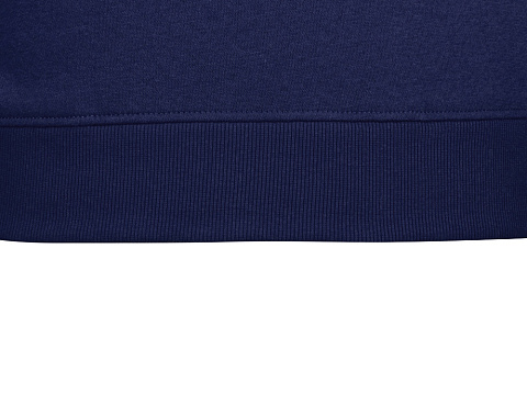 Толстовка с капюшоном оверсайз Lisbon унисекс, темно-синий - рис 15.