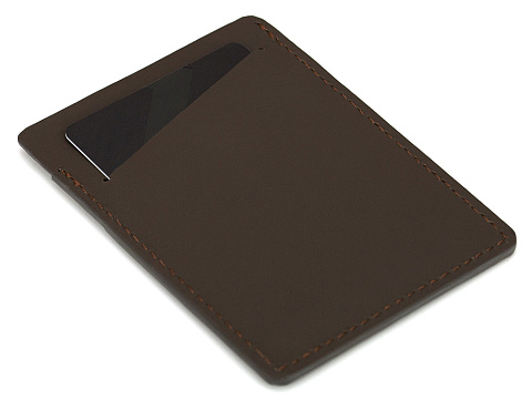 Картхолдер Охта, коричневый (без лого Long River) - рис 4.